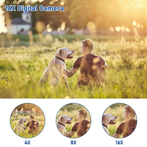 Compact 4K Digital Camera for Kids and Beginners