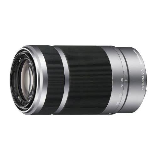 Sony SEL55210 E Mount Wide Zoom Lens - Silver
