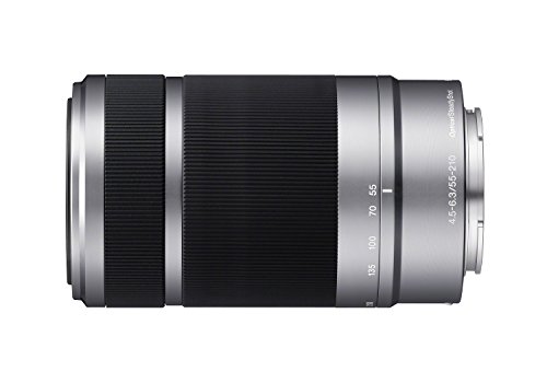 Sony SEL55210 E Mount Wide Zoom Lens - Silver