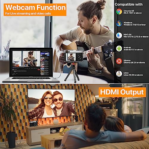 VAHOIALD 4K Autofocus Camera - Vlogging & Photography
