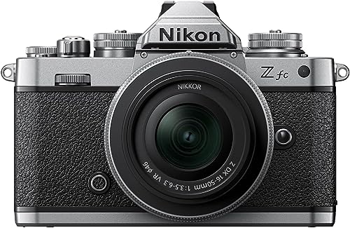 Nikon Z fc Mirrorless Camera with NIKKOR Z 16-50mm - Silver