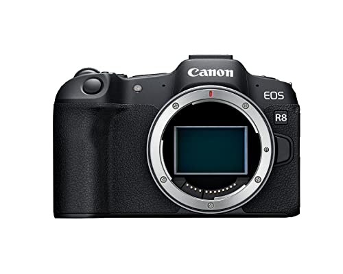 Canon EOS R8 Full-Frame Mirrorless Camera, 24.2 MP, 4K Video