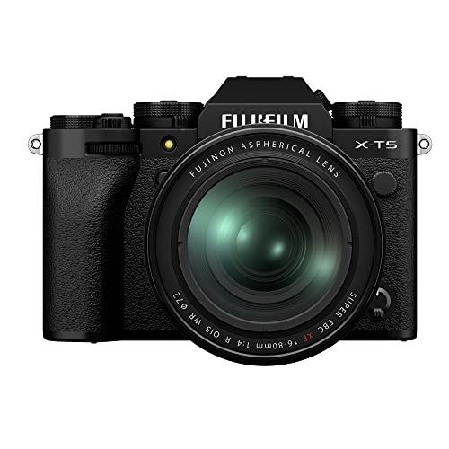 Fujifilm X-T5 Mirrorless Camera with XF16-80mm Lens