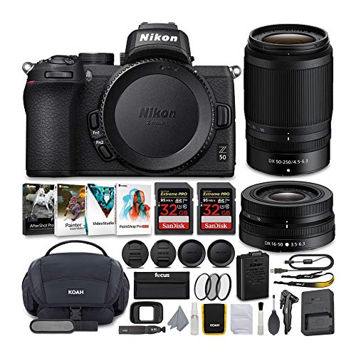 Complete Nikon Z50 Camera Kit + Accessories