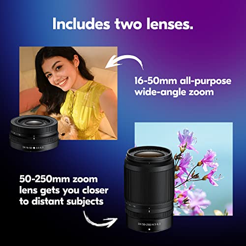 Nikon Z 30 + Two Lenses | Compact & Lightweight Mirrorless