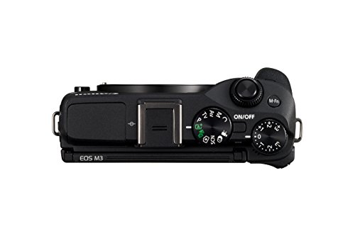 Canon EOS M3 Mirrorless Camera, Wi-Fi Enabled (Black)