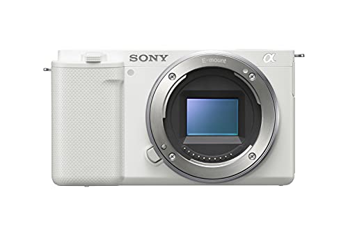 Sony Alpha ZV-E10 Mirrorless Vlog Camera - White