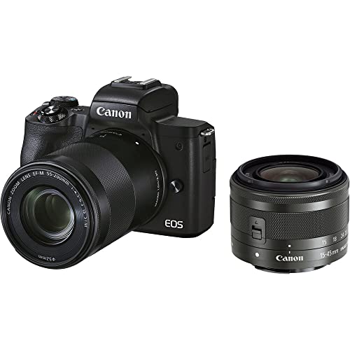 Canon EOS M50 Mark II with lenses & accessories