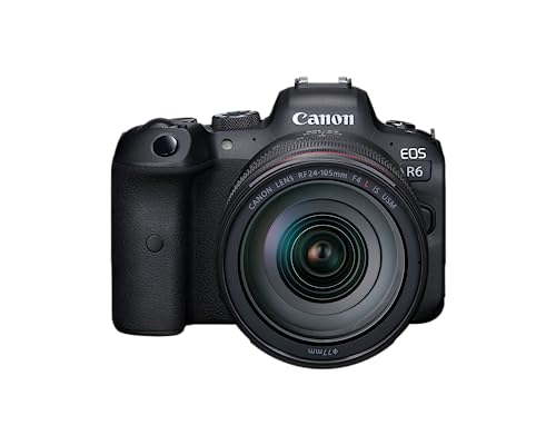 Canon EOS R6 Mirrorless Camera + RF24-105mm F4 Lens