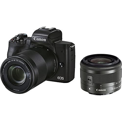 Canon EOS M50 Mark II Mirrorless Camera Bundle