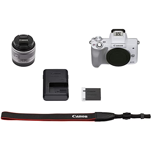 Canon EOS M50 Mark II Mirrorless Camera Bundle