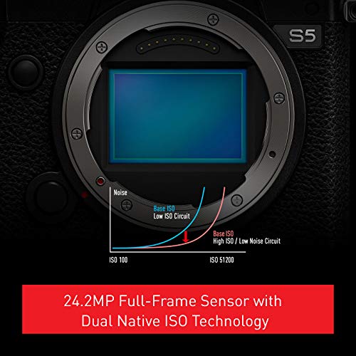 Panasonic LUMIX S5 Mirrorless Camera with Flip Screen