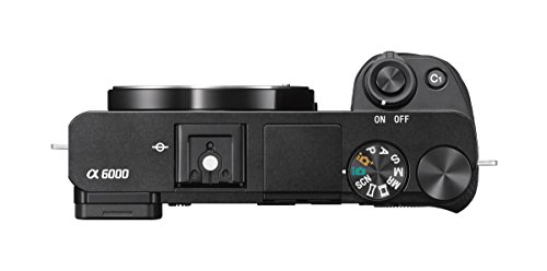 Sony Alpha a6000 24.3 MP Mirrorless Camera - Black