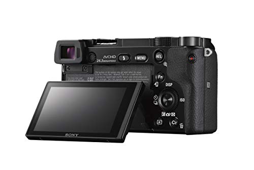 Sony Alpha a6000 24.3 MP Mirrorless Camera - Black