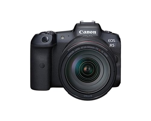 Canon EOS R5 Mirrorless Camera with RF 24-105mm Lens