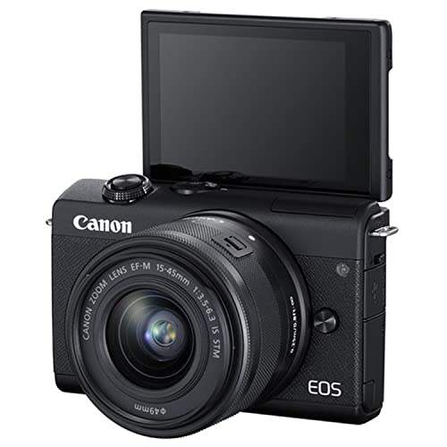 Canon EOS M200 Mirrorless Camera + Lens + Accessories