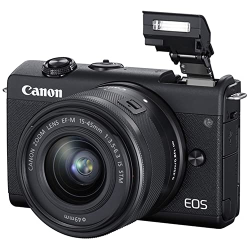 Canon EOS M200 Mirrorless Camera + Lens + Accessories