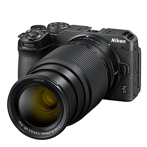 Nikon Z 30 Mirrorless Camera with Lens Kit and Accessory