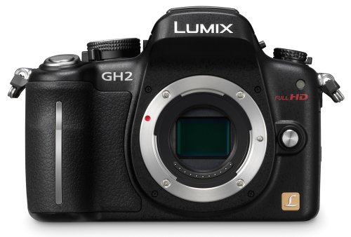 Black Panasonic Lumix DMC-GH2 16.05 MP Mirrorless Camera