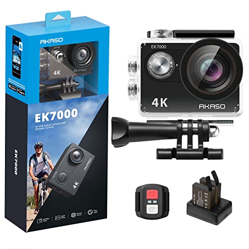 AKASO EK7000 4K30FPS 20MP Ultra HD Action Camera