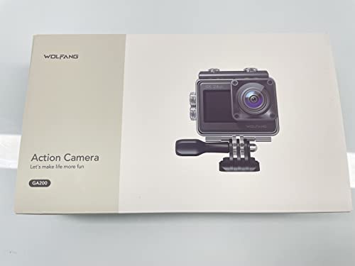WOLFANG GA200 4K Waterproof Action Camera for Personal Taste