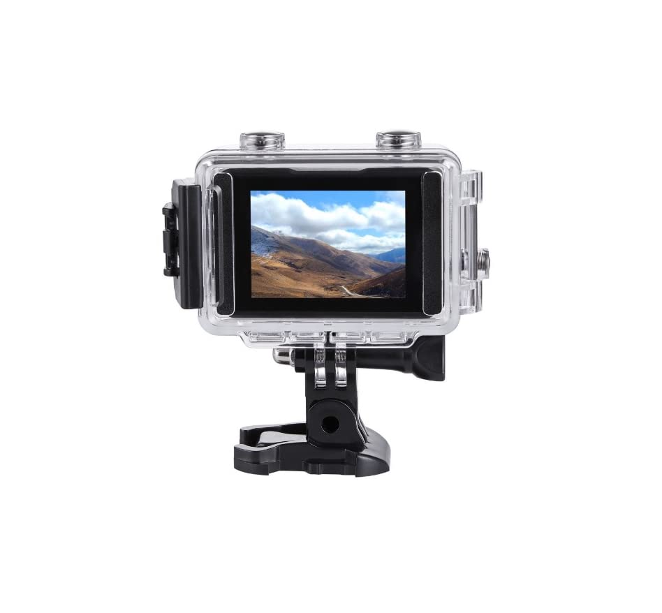 Vivitar 4K Action Camera Bundle - Dual Screens, WiFi