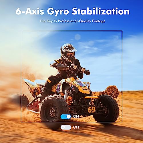Waterproof 5K Action Camera for Thrilling Adventures