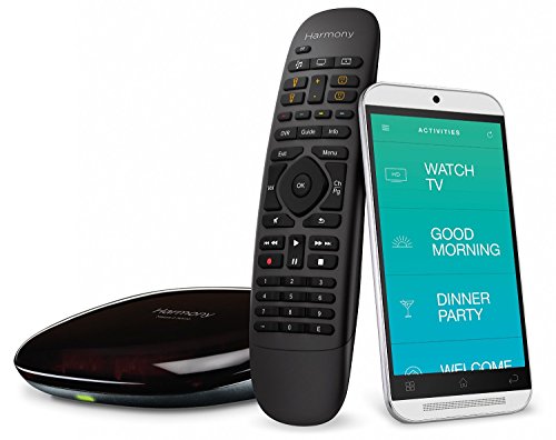 Logitech Harmony Companion All in One Remote Control for Smart Home and Entertainment Devices, Compatible with Alexa (Renewed)