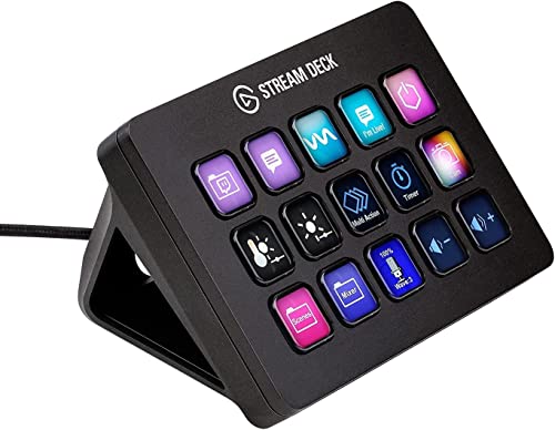 15-Key Studio Controller for OBS, Twitch, etc