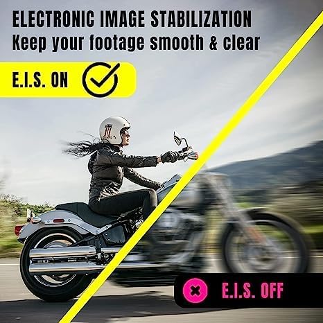Exprotrek 4K Action Camera: Touch Screen, Stabilized