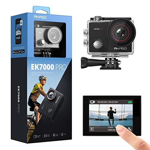 AKASO EK7000 Pro 4K Action Camera Bundle
