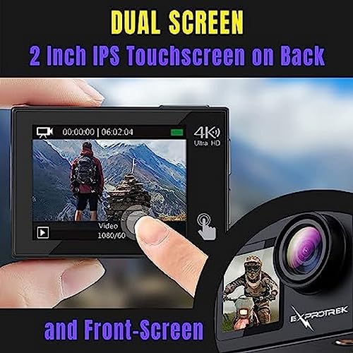 Ultra Wide Angle Action Camera 4K 60FPS