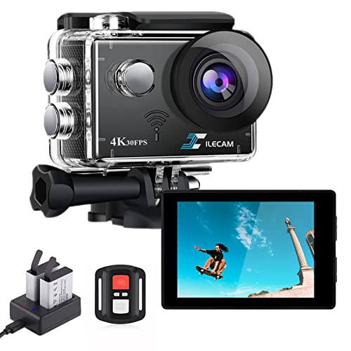 Xilecam 4K Action Camera with Remote Control