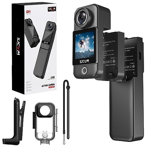 SJCAM C300 4K Action Camera: Wearable, Touch Screen, Waterproof