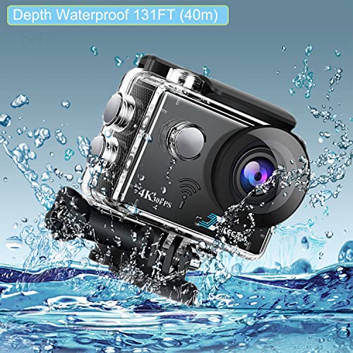 Xilecam 4K Action Camera with Remote Control