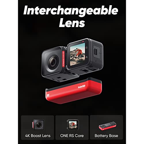 Insta360 ONE RS: 4K Waterproof Action Camera