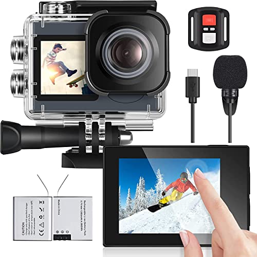 Ultra HD 4K Waterproof Action Camera - Dark Gray