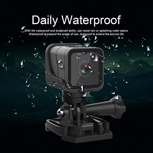 Portable WiFi Action Camera with Microphone - 1080P HD