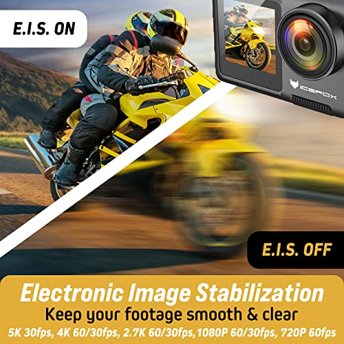 Icefox 5K Touch Screen Action Camera
