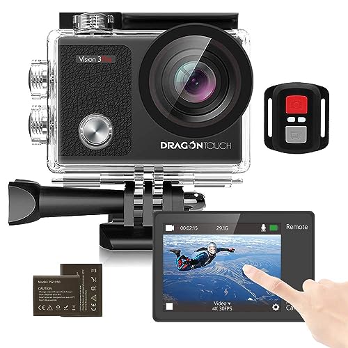 Dragon Touch 4K Underwater Action Camera - Pro Edition