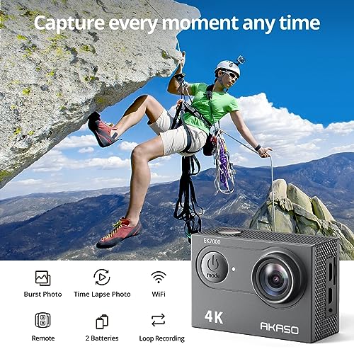 AKASO 4K30FPS Ultra HD Action Camera