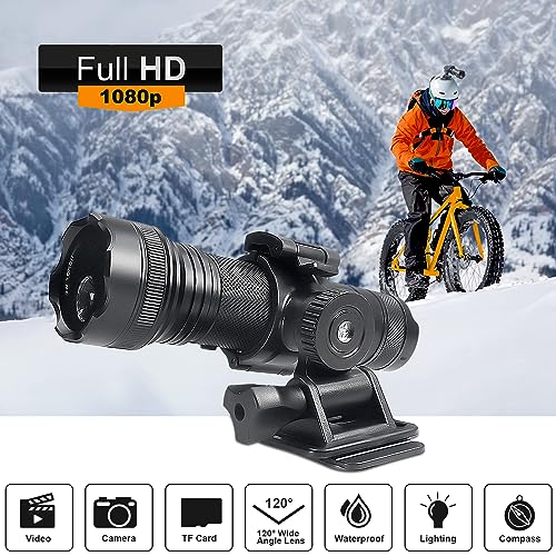 TANGMI Outdoor Motorcycle Helmet Camera - Wide Angle, Waterproof