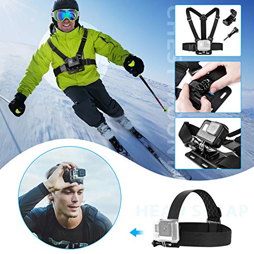 Luxebell Accessories Kit for Action Cameras