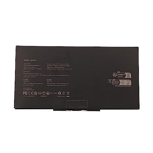 Waterproof 4K Action Camera with Accessories