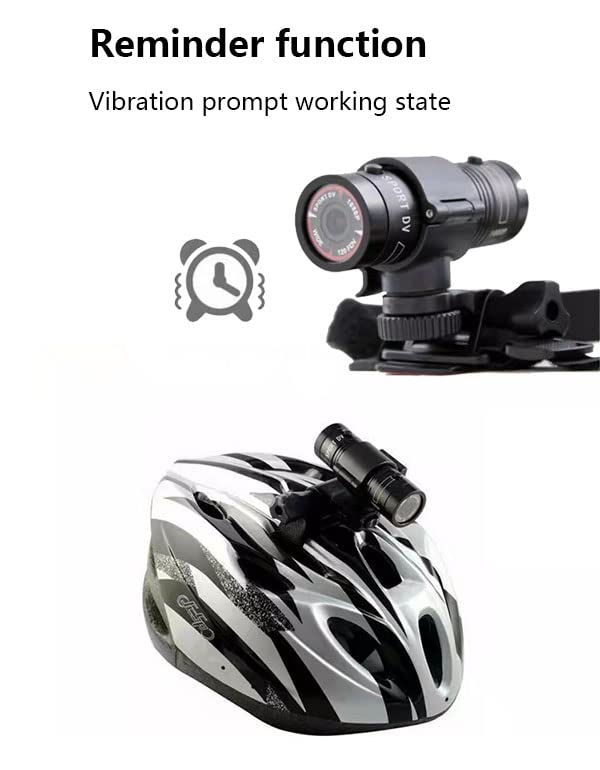Mini Sports Helmet Camera - 1080p Wide Angle