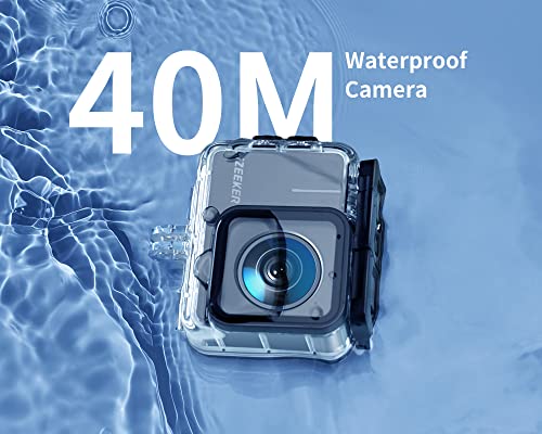iZEEKER iA100 4K30FPS Action Camera - Waterproof