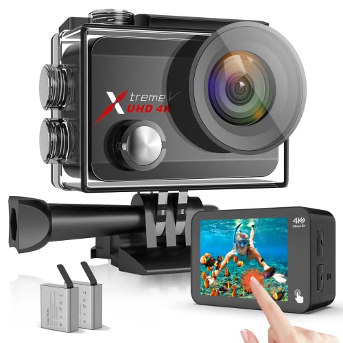 4K Ultra HD Waterproof Action Camera, 20MP
