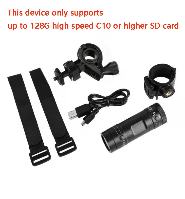 Mini Sports Helmet Camera - 1080p Wide Angle