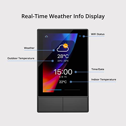 WiFi Smart Scene Wall Switch for Smart Home