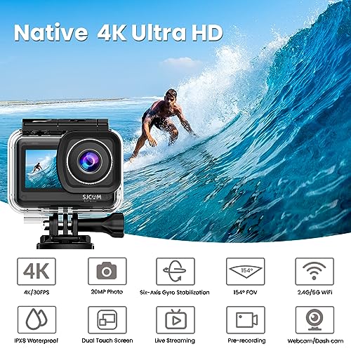 SJCAM SJ11 4K Camera: Ultra HD, Waterproof, 20MP